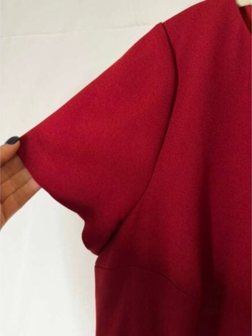 ROKSANDA Luna Midi Dress in Liberty Red Size UK 14 US 10 - Picture 8 of 9